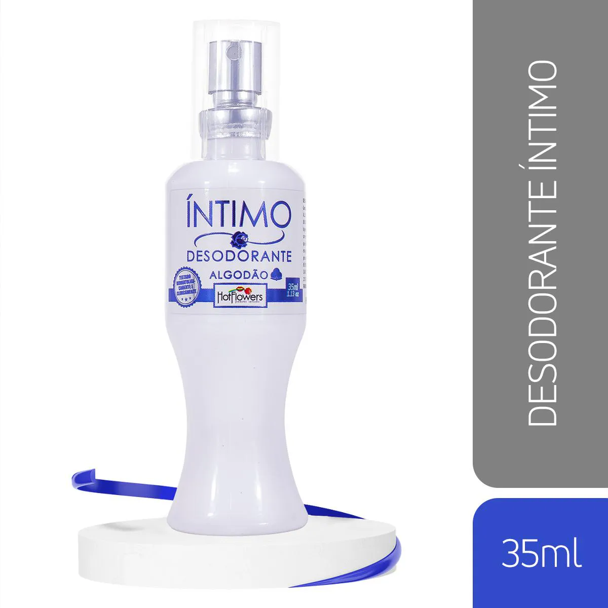 DESODORANTE ÍNTIMO DE ALGODãO MASCULINO E FEMININO 35ML