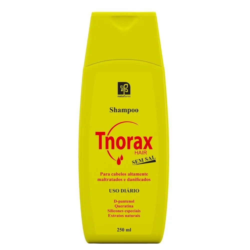 TNORAX SHAMPOO 250ML SEM SAL NATUFLORES