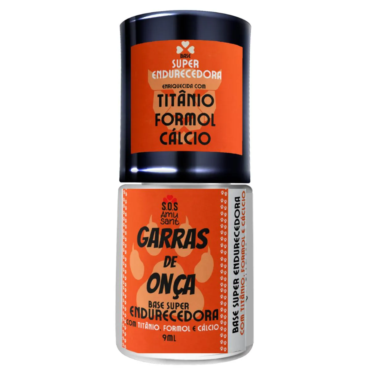 AMUSANT BASE GARRAS DE ONçA MEGA ENDURECEDORA 9ML