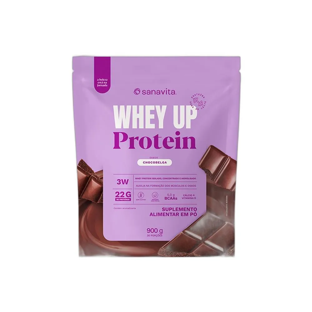 WHEY UP 3W (SC) 900G - SANAVITA Chocobelga