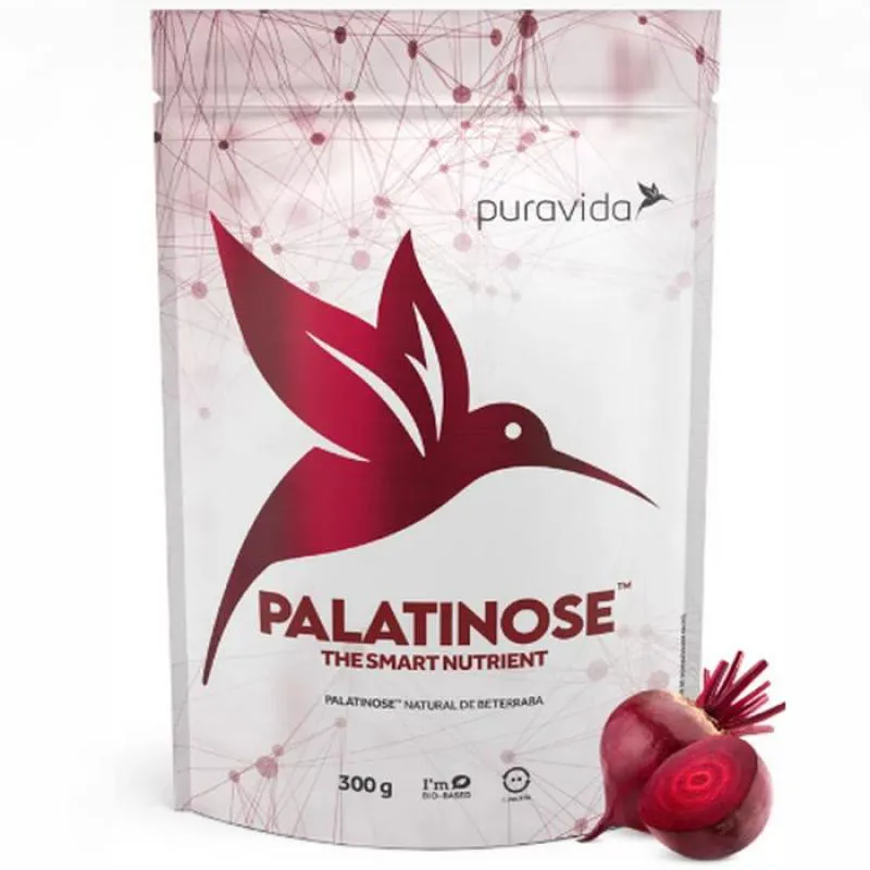 Palatinose Vegana Pura Vida Baixo índice Glicêmico 300g