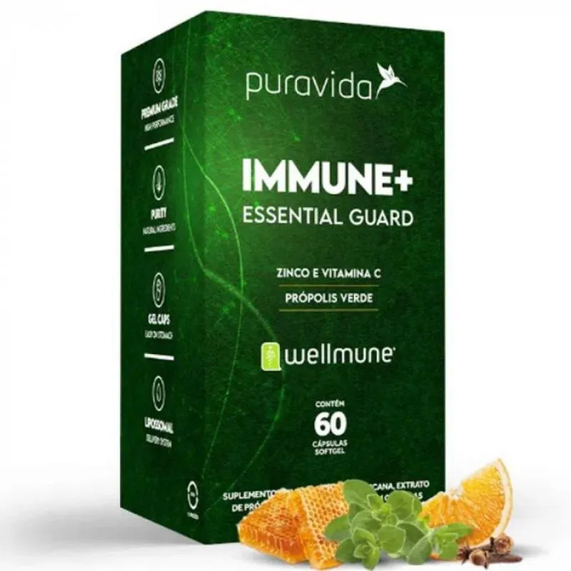 IMMUNE ESSENTIAL GUARD - (60 SOFTGELS) - PURA VIDA