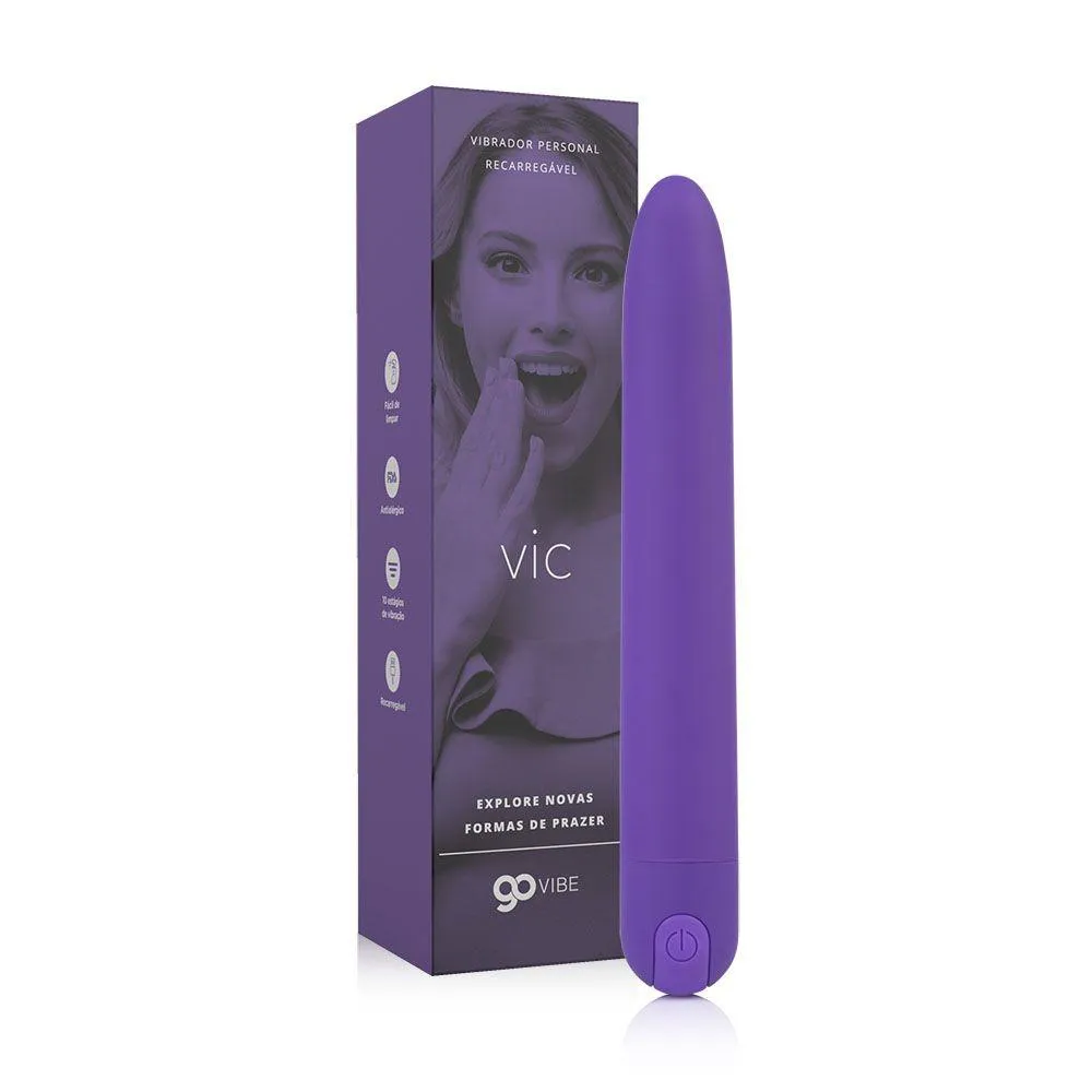 VIBRADOR PERSONAL GO VIBE VIC RECARREGáVEL