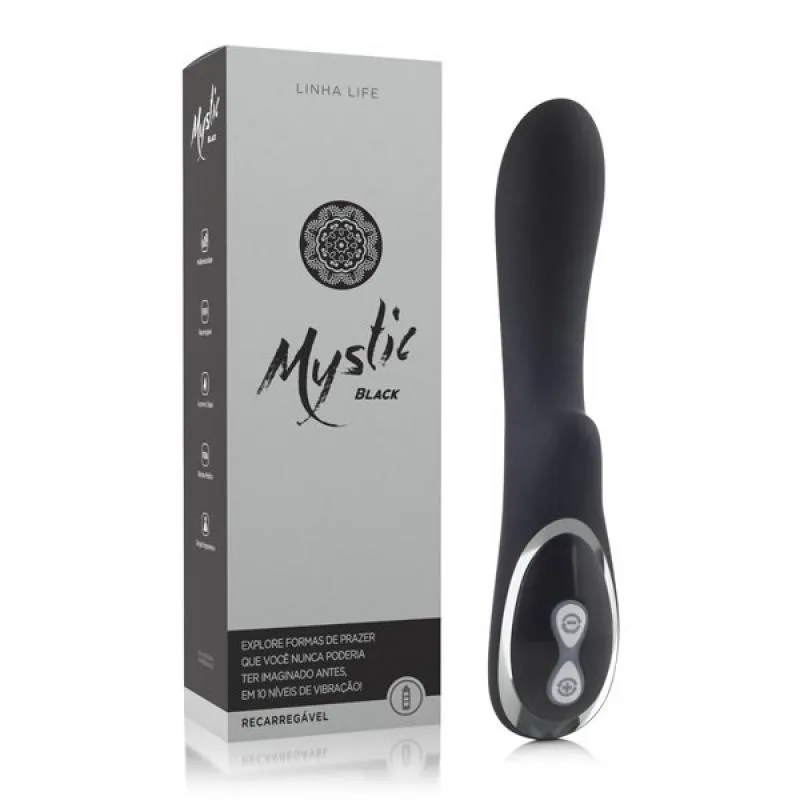 VIBRADOR RECARREGáVEL MYSTIC BLACK