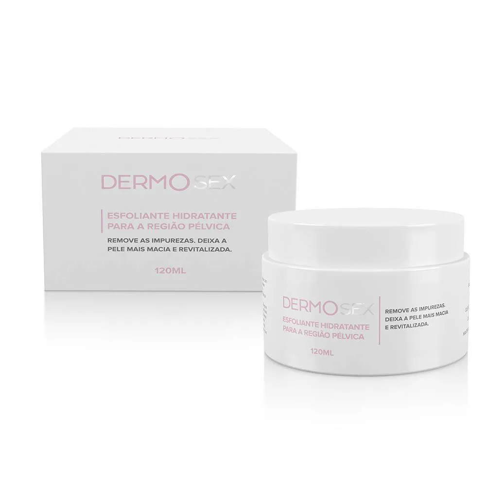 ESFOLIANTE HIDRATANTE DERMOSEX PARA REGIãO PéLVICA - 120 ML