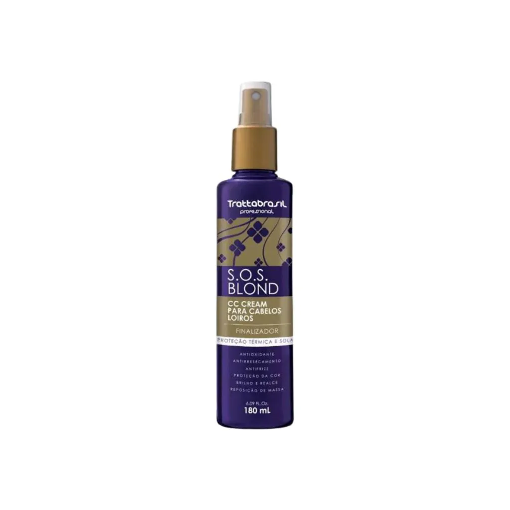 FINALIZADOR SOS BLOND 14 EM 1 TRATTABRASIL 180ML