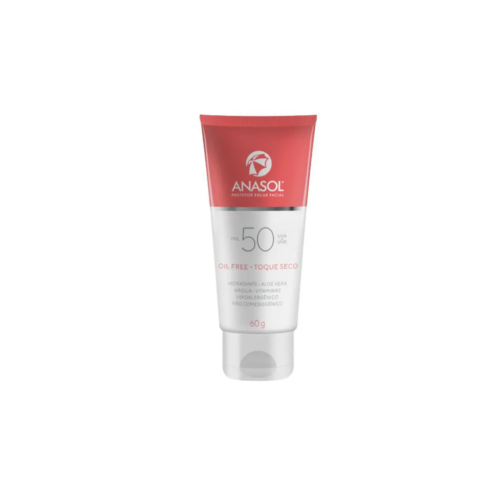 ANASOL PROTETOR SOLAR FACIAL FPS 50 60G