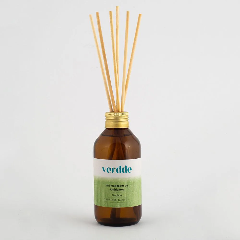 AROMATIZADOR DE BAMBOO VERDDE COSMéTICOS 185ML