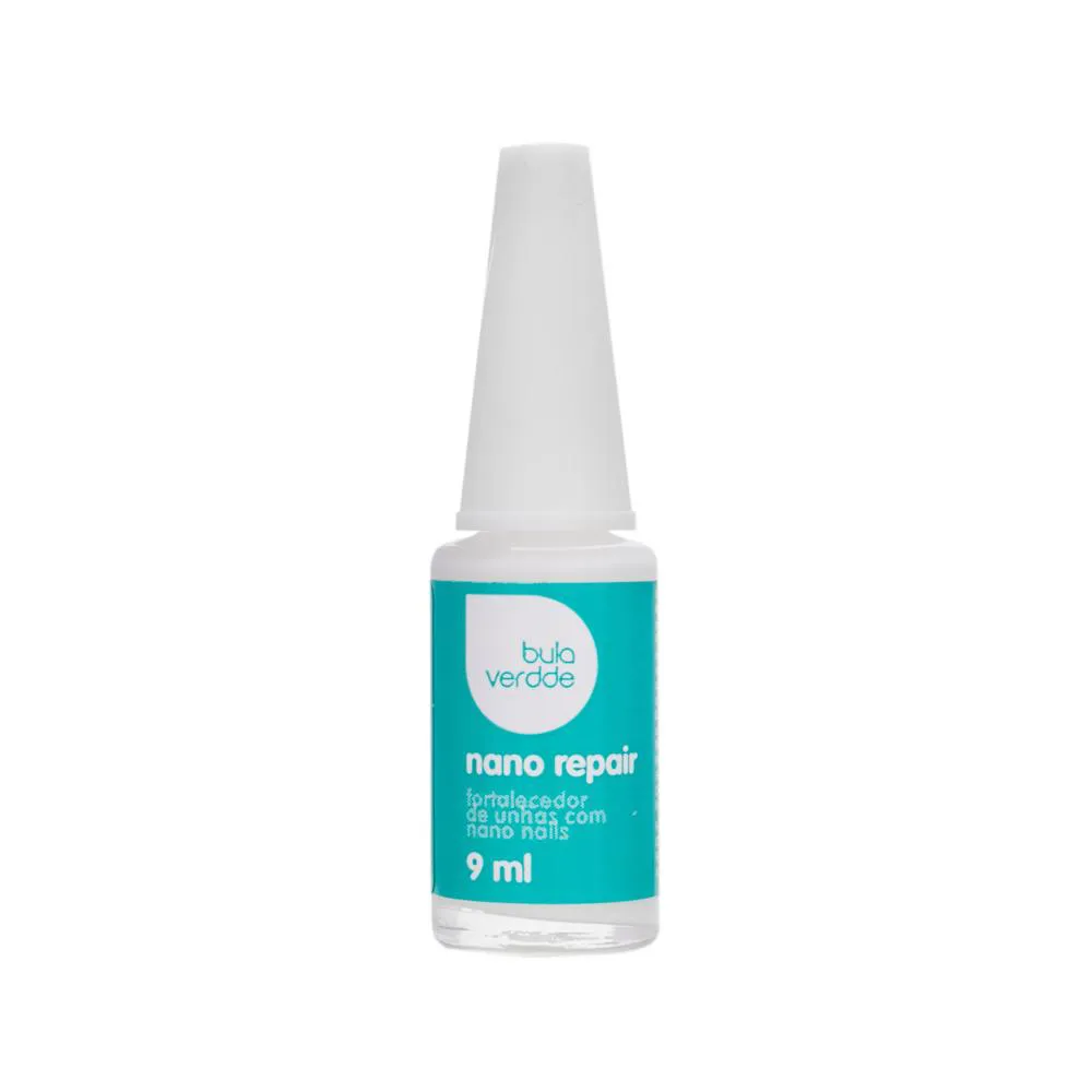 NANO REPAIR FORTALECEDOR DE UNHAS VERDDE COSMéTICOS 9ML