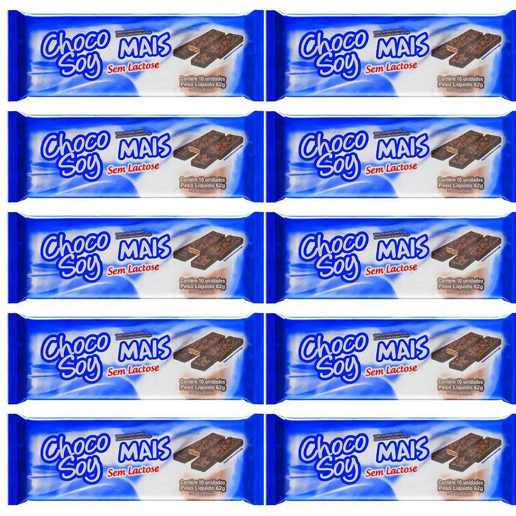 10UNI MAIS 62GR - CHOCOSOY