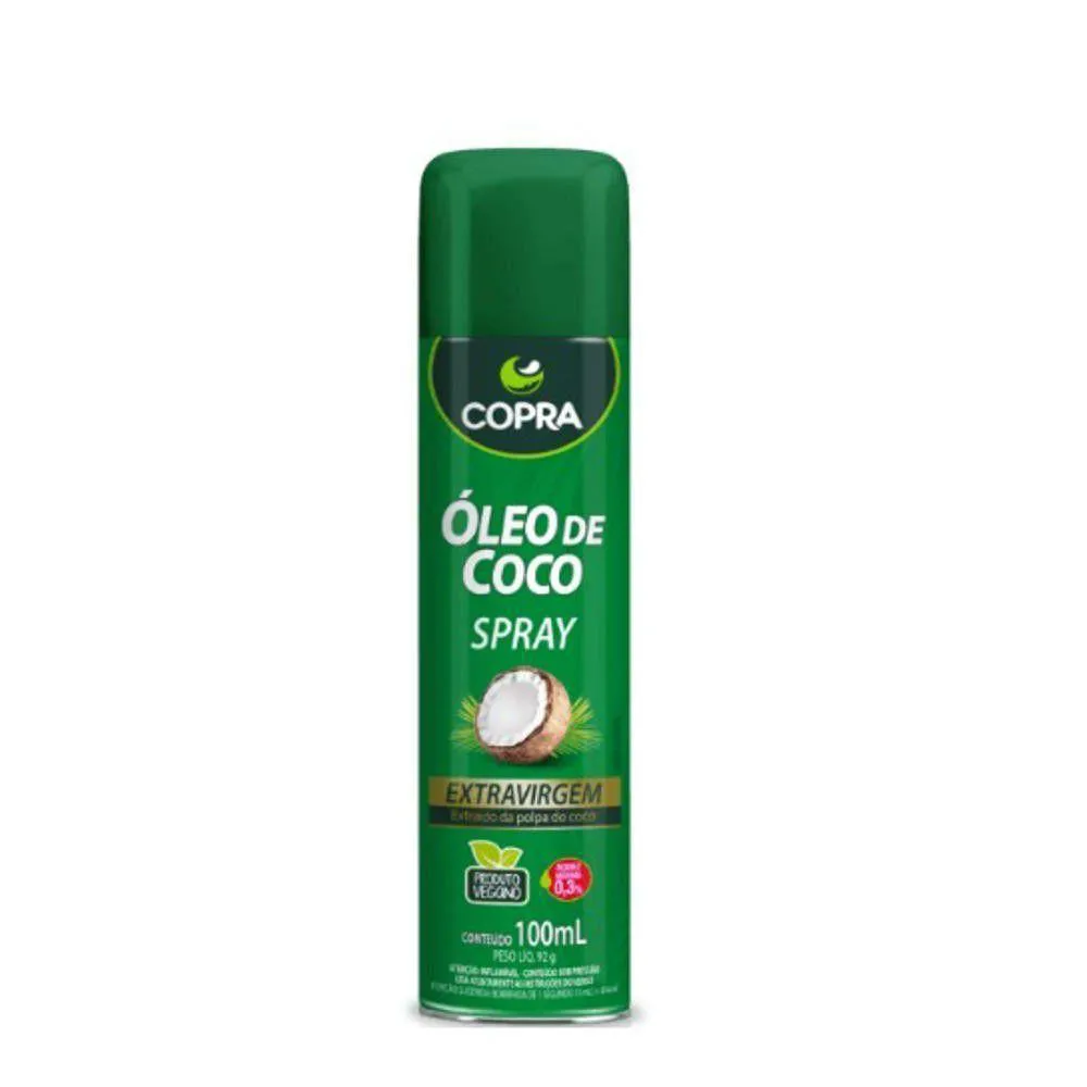 ÓLEO DE COCO EXTRA VIRGEM SPRAY 100ML - COPRA