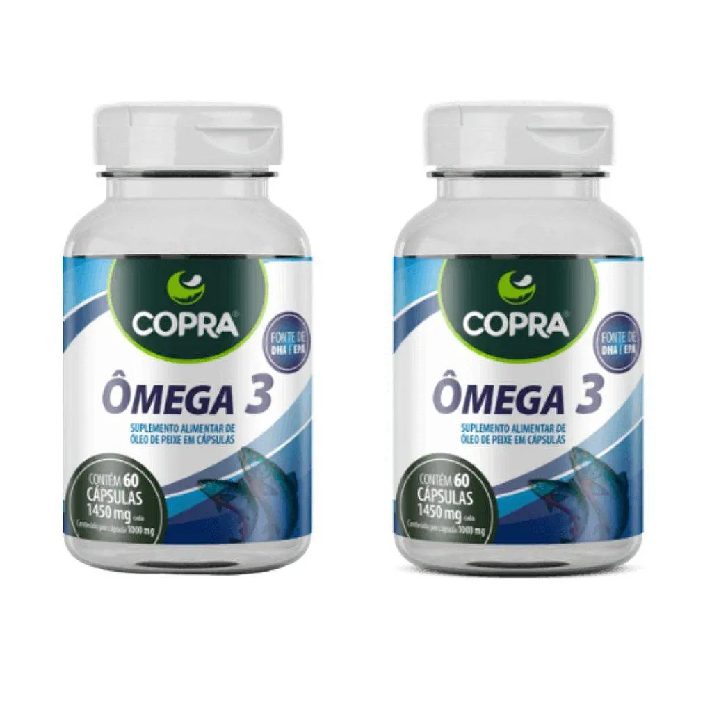 KIT 2UNI ÔMEGA 3 60 CáPS - COPRA