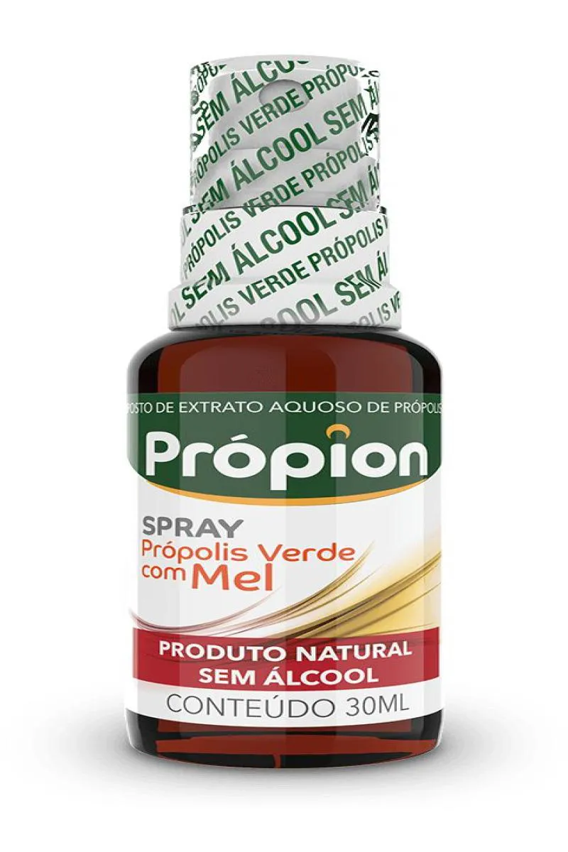 PRóPION SPRAY - PRóPOLIS COM MEL SEM áLCOOL (30ML) - BALDONI