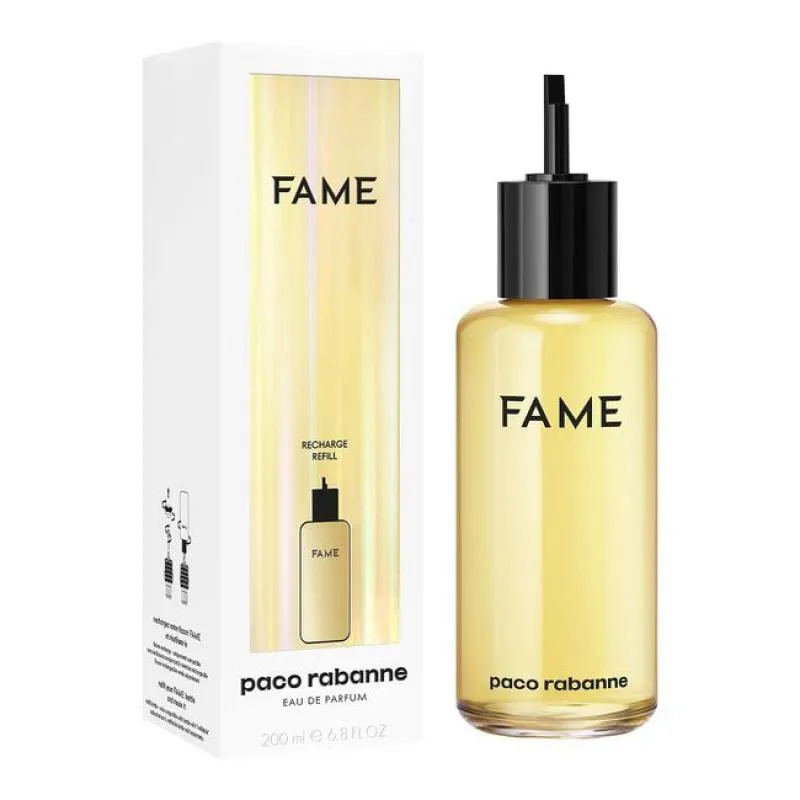 PERFUME PACO RABANNE FAME REFIL - EAU DE PARFUM - FEMININO - 200 ML