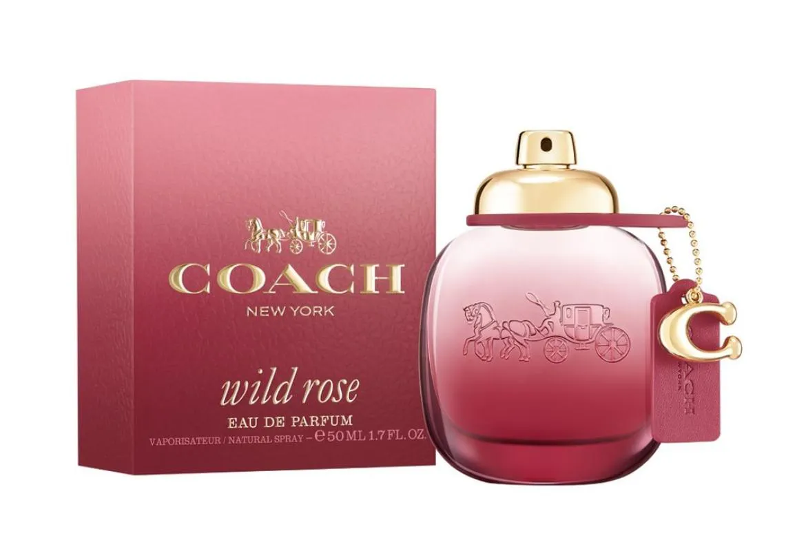 PERFUME COACH WILD ROSE - EAU DE PARFUM - FEMININO - 90 ML