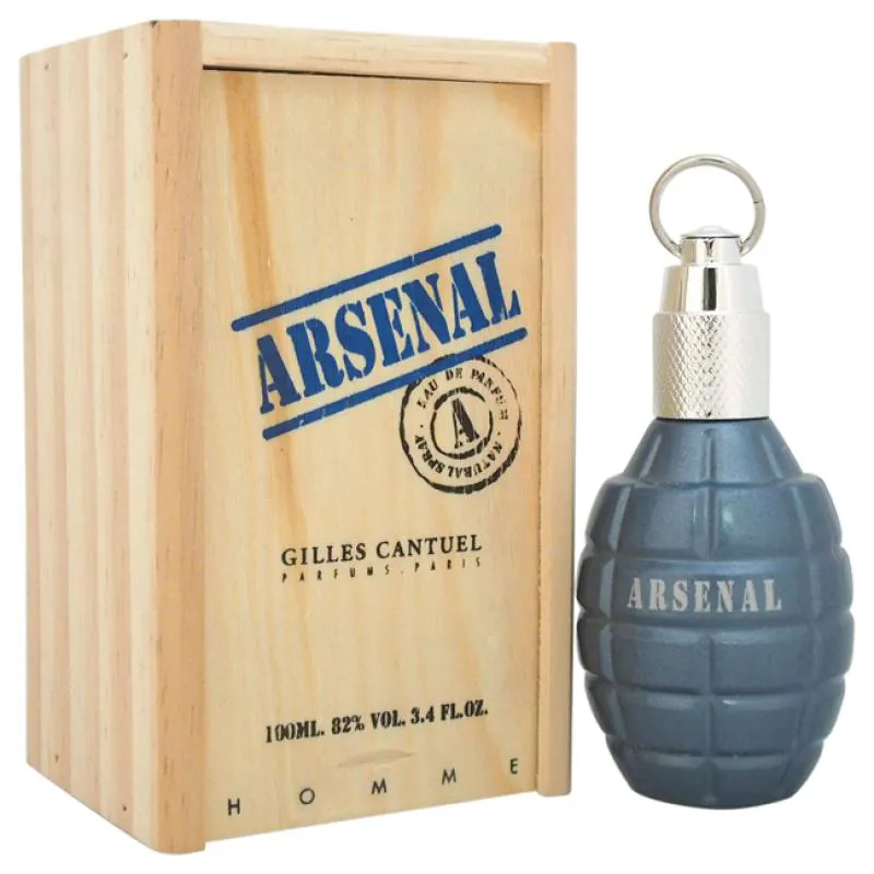 Arsenal Blue Gilles Cantuel Eau de Parfum 100ml - Perfume Masculino