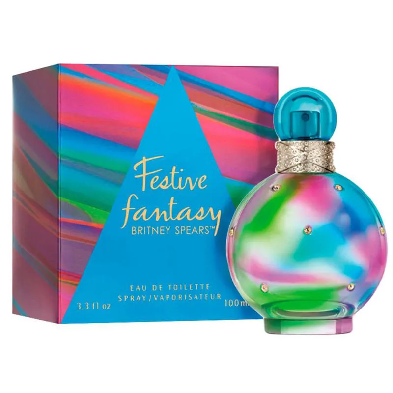 PERFUME BRITNEY SPEARS FESTIVE FANTASY - EAU DE TOILETTE - FEMININO - 100 ML