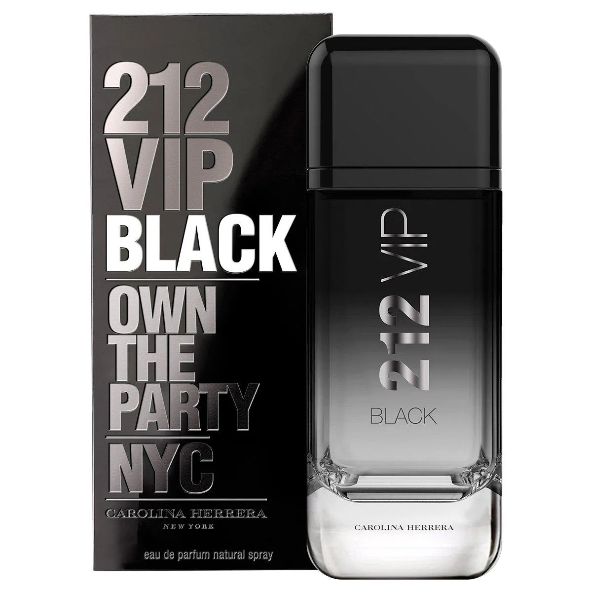 PERFUME CAROLINA HERRERA 212 VIP MEN BLACK - EAU DE PARFUM - MASCULINO - 100 ML