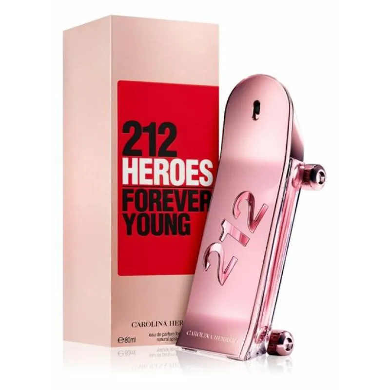 PERFUME CAROLINA HERRERA 212 HEROES - EAU DE PARFUM - FEMININO - 50 ML