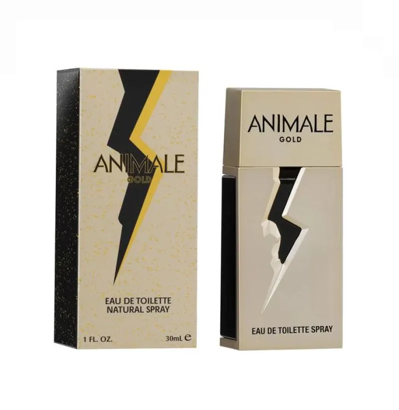 PERFUME ANIMALE GOLD - EAU DE TOILETTE - MASCULINO - 100 ML