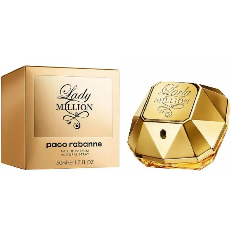 PERFUME PACO RABANNE LADY MILLION - EAU DE PARFUM - FEMININO 80 ML