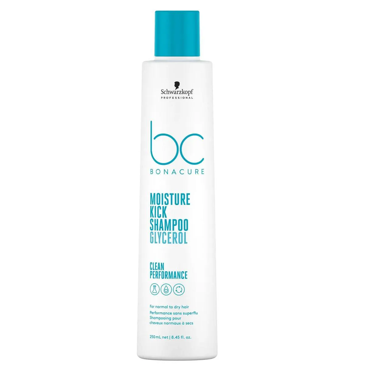 SHAMPOO SCHWARZKOPF BC CLEAN PERFORMANCE MOISTURE KICK 250ML