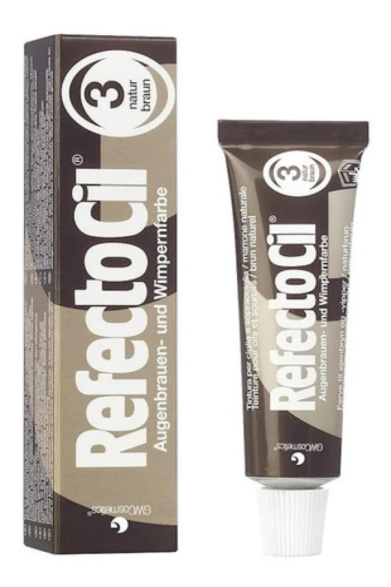 TINTA DE SOBRANCELHAS REFECTOCIL CASTANHO NATURAL N° 3 15ML