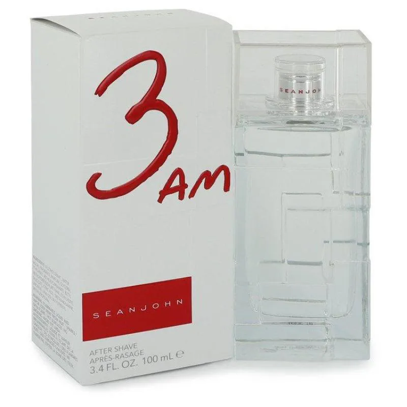 3 AM Sean John After Shave 100ml - Colônia Masculina Pós Barba