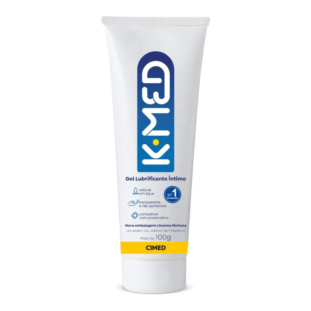 GEL LUBRIFICANTE ÍNTIMO K-MED 100G - CIMED