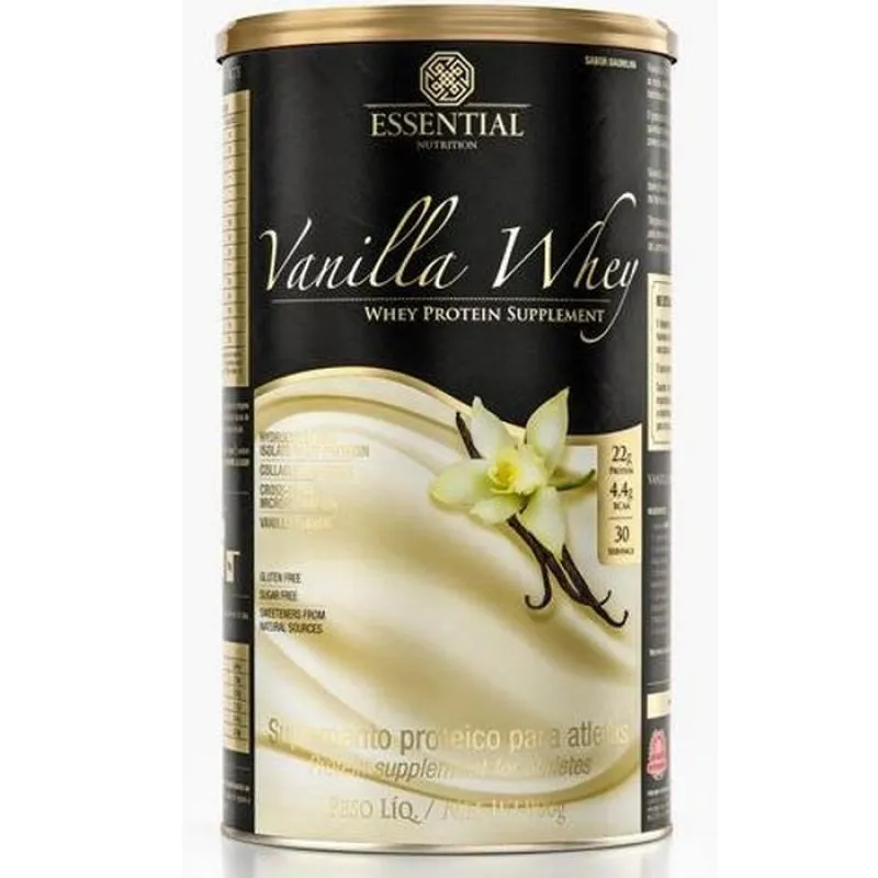 VANILLA WHEY (900G) - ESSENTIAL NUTRITION