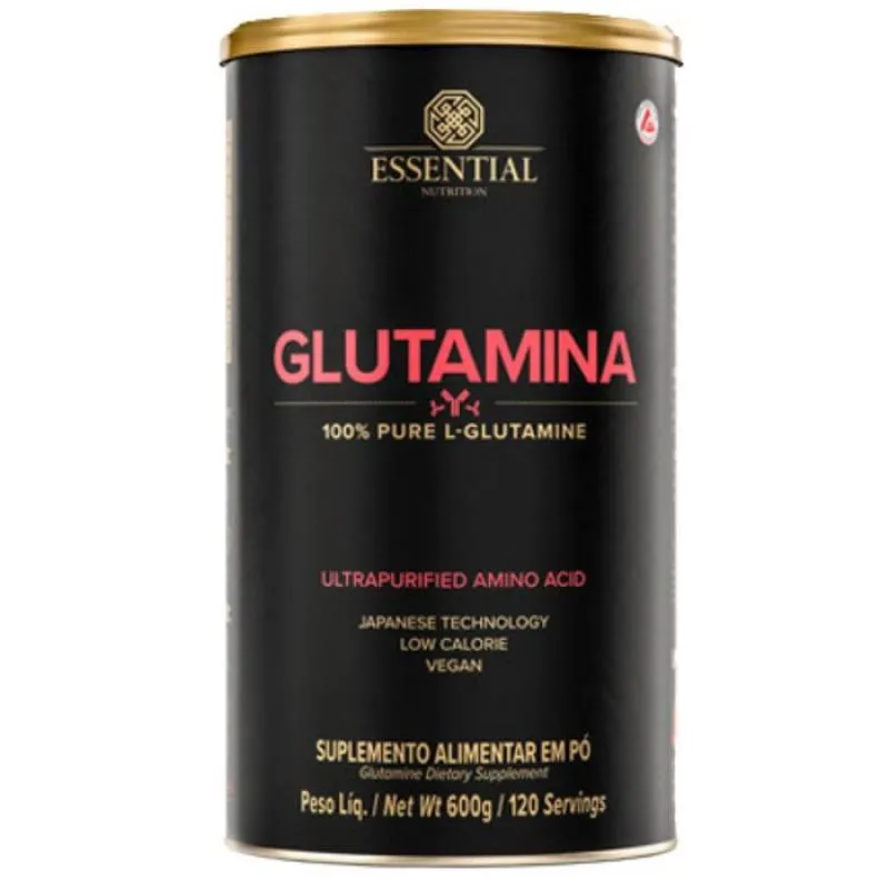 GLUTAMINA 100% PURA (600G) - ESSENTIAL NUTRITION