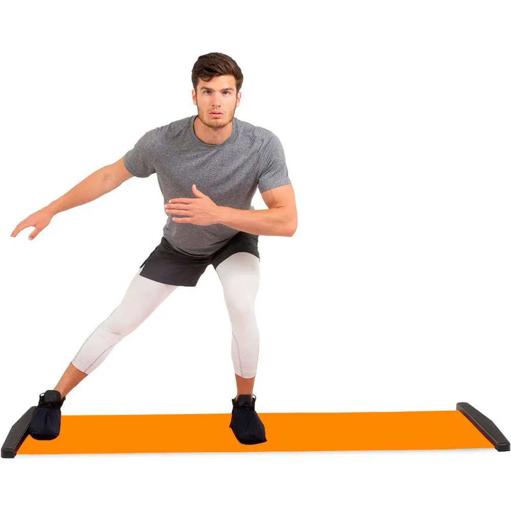 SLIDE BOARD PLATAFORMA DESLIZANTE YANGFIT COM SAPATILHA E BOLSA