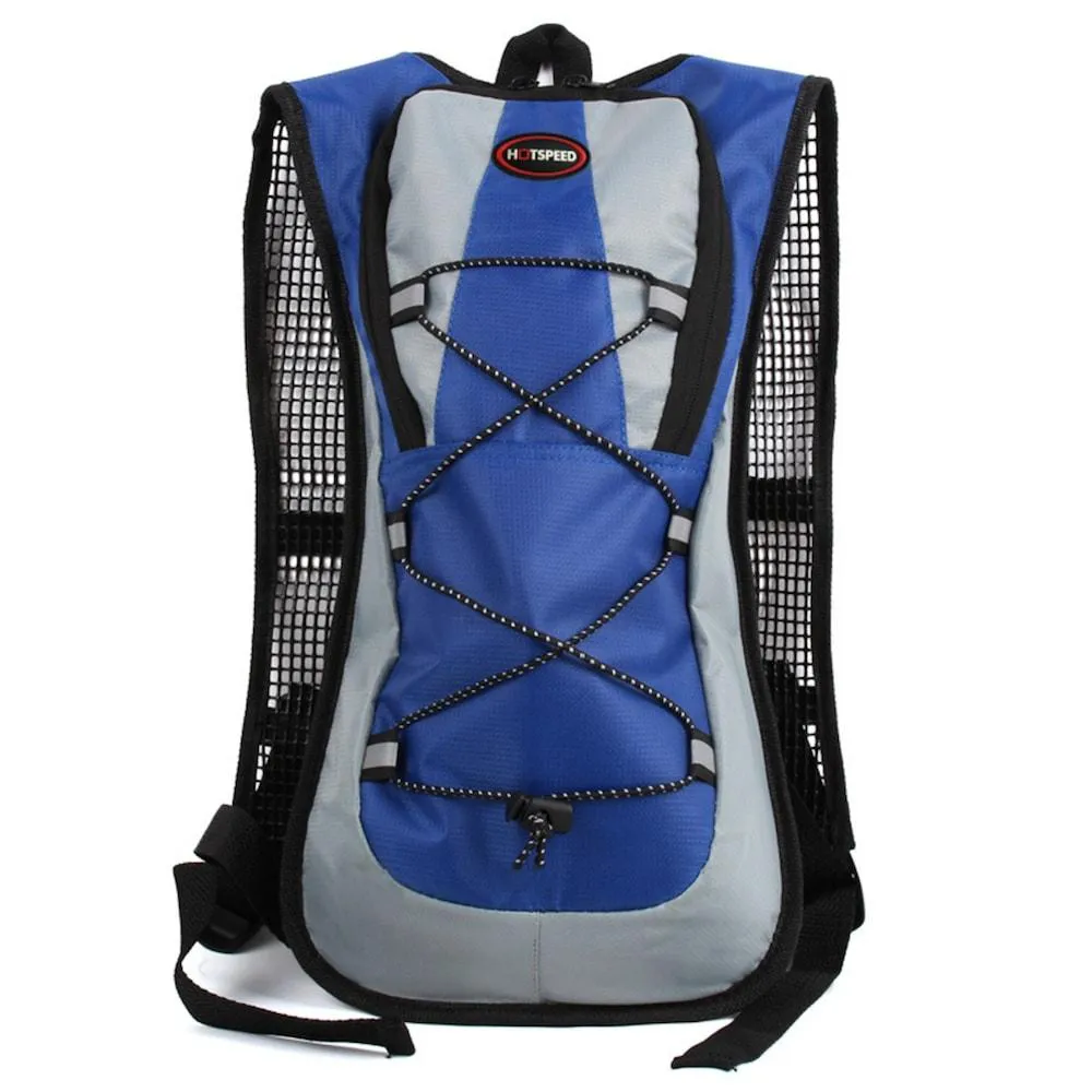 MOCHILA HIDRATAçãO IMPERMEáVEL COM BOLSA DE áGUA 2 LITROS YANGFIT Azul