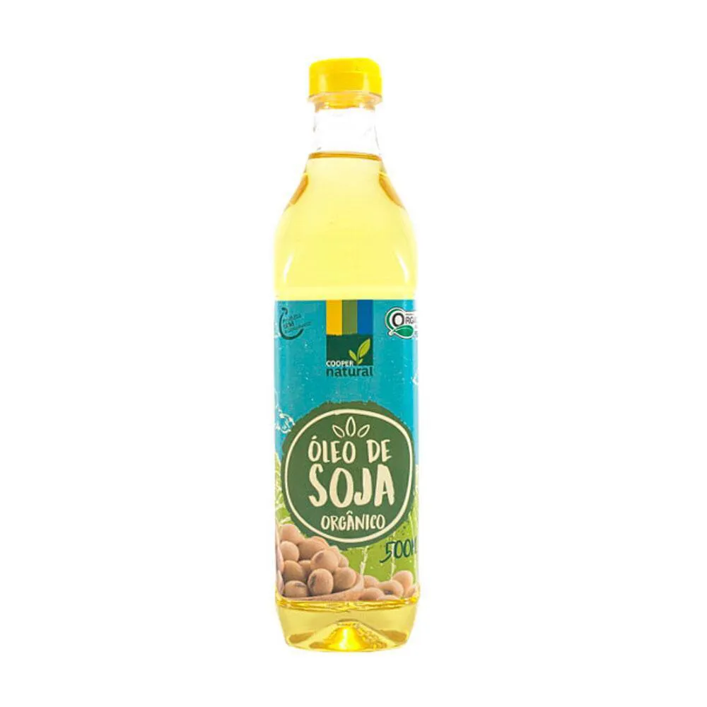 ÓLEO DE SOJA ORGâNICO COOPERNATURAL 500ML