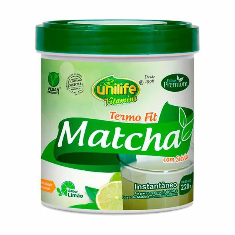 MATCHá INSTANTâNEO LIMãO UNILIFE 220G