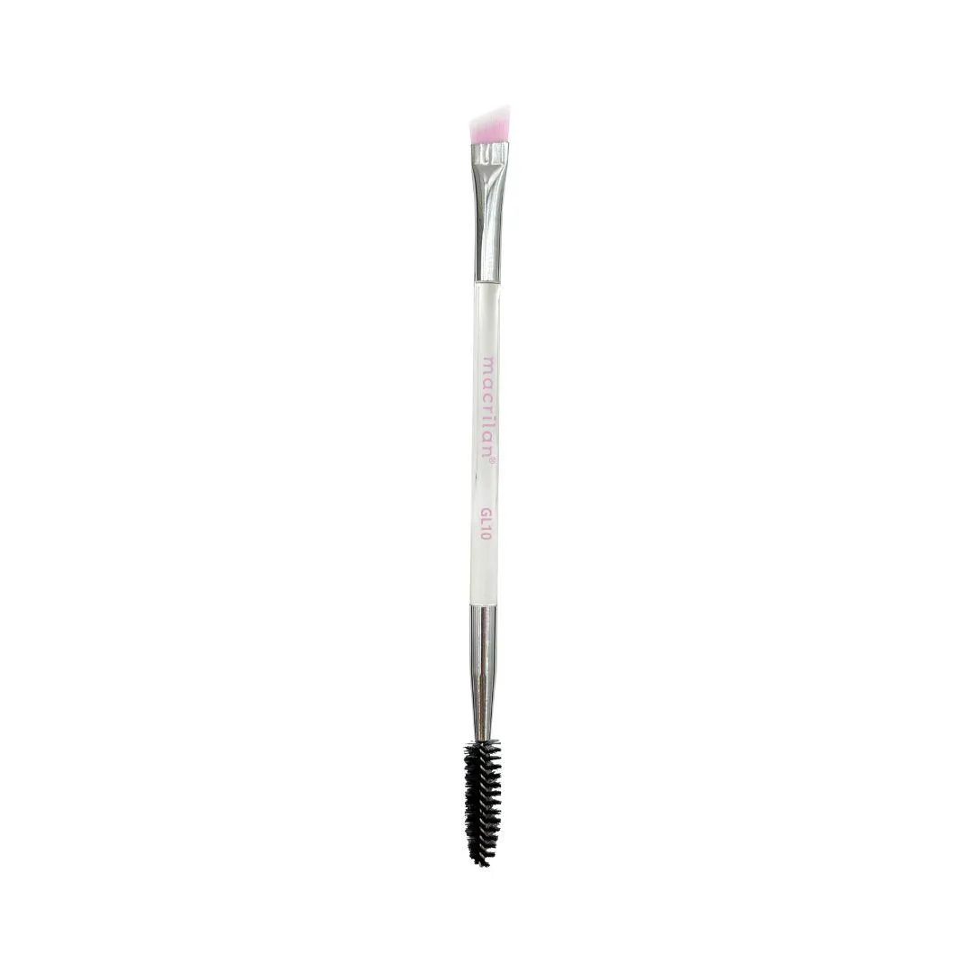 PINCEL DUPLO ESCOVA/CHANFRADO LET´S GLAM - MACRILAN - GL10