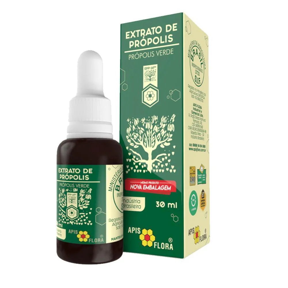 EXTRATO DE PRóPOLIS VERDE APIS FLORA 30ML