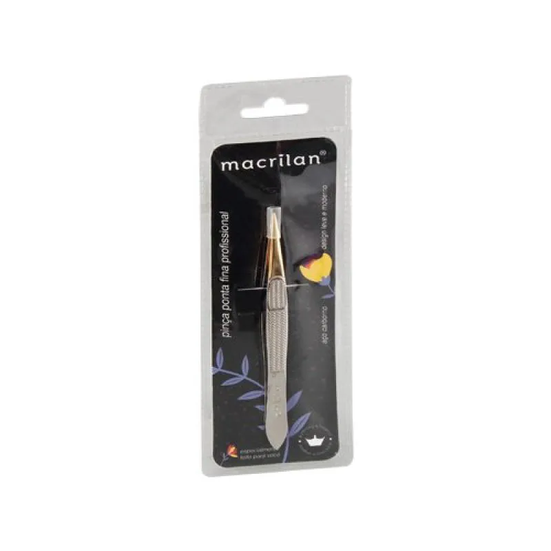 PINçA PROFISSIONAL COM PONTA FINA - MACRILAN - PI-3