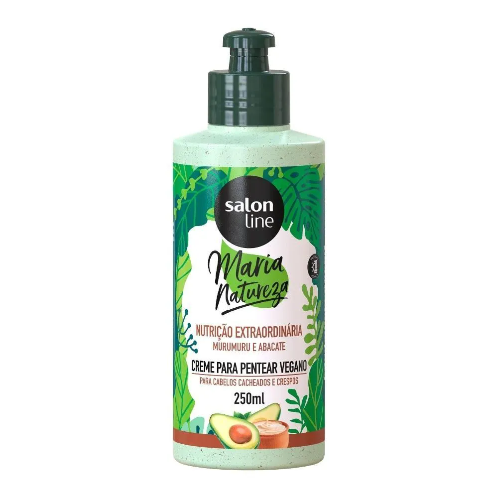 CAIXA COM 6 UNIDADES DE CREME PARA PENTEAR MARIA NATUREZA NUTRIçãO EXTRAORDINáRIA 250ML