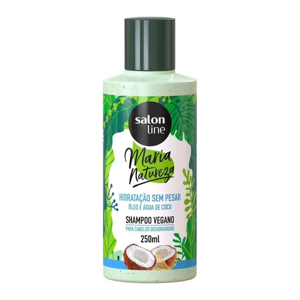 Shampoo Vegano Salon Line Maria Natureza Hidratação Sem Pesar 250ml