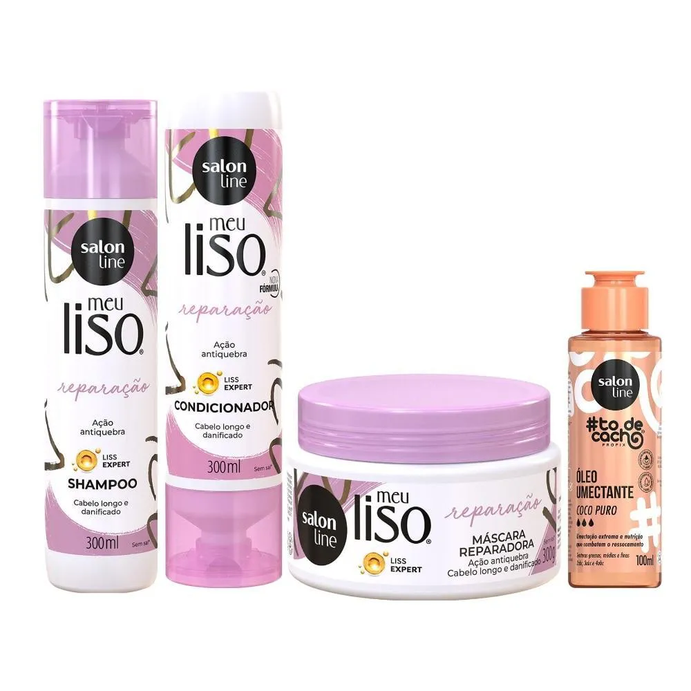 KIT ADEUS PONTAS DUPLAS SALON LINE