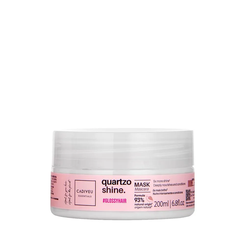 CADIVEU ESSENTIALS QUARTZO SHINE - MáSCARA DE TRATAMENTO 200ML