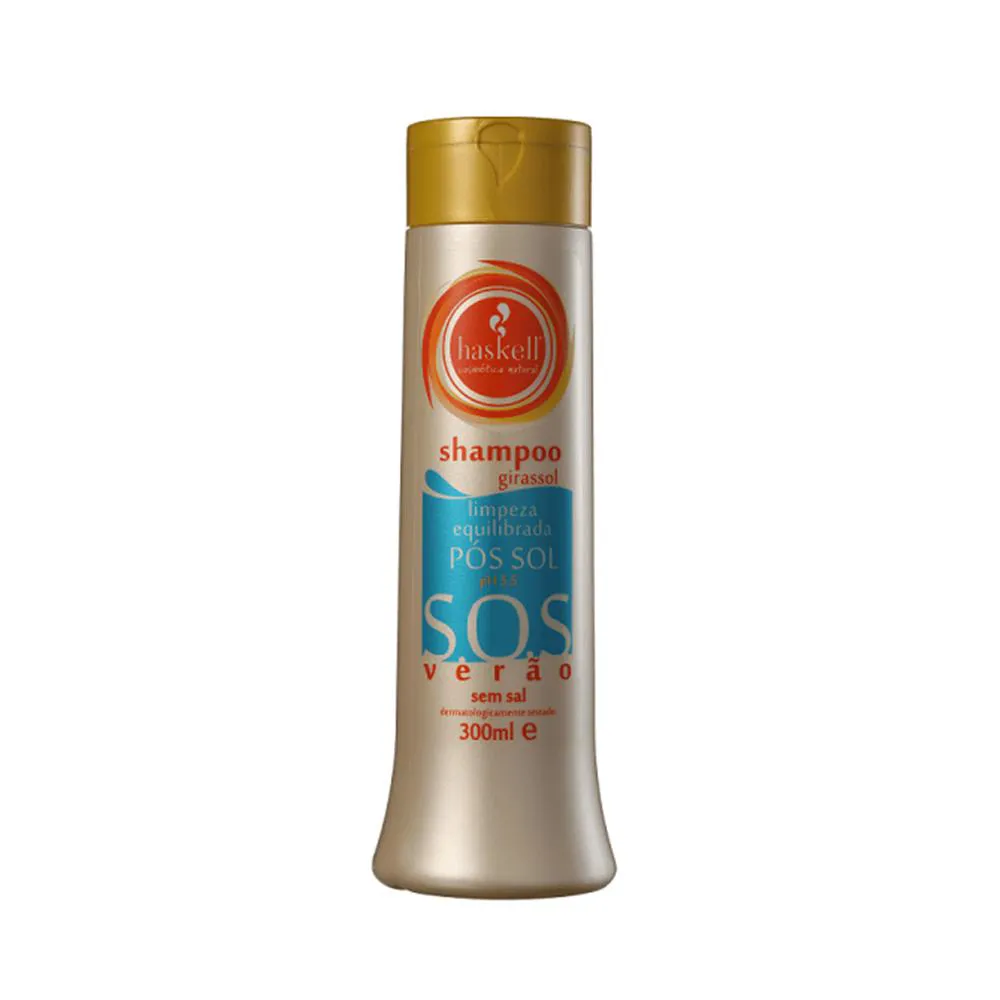 Shampoo Haskell S.O.S Verão Pós Sol Proteção 300ml