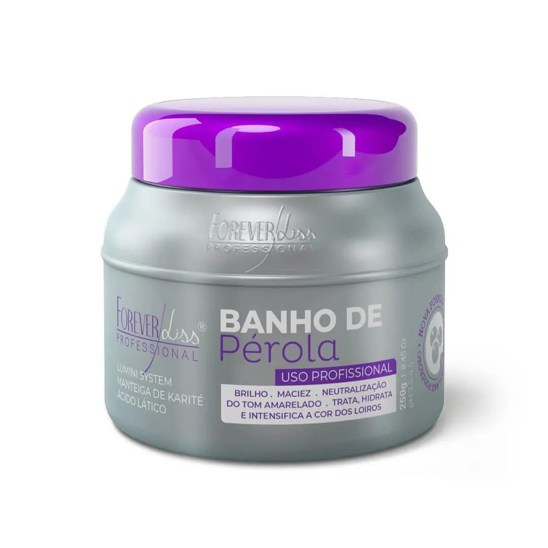 MáSCARA BANHO DE PéROLA FOREVER LISS 250G