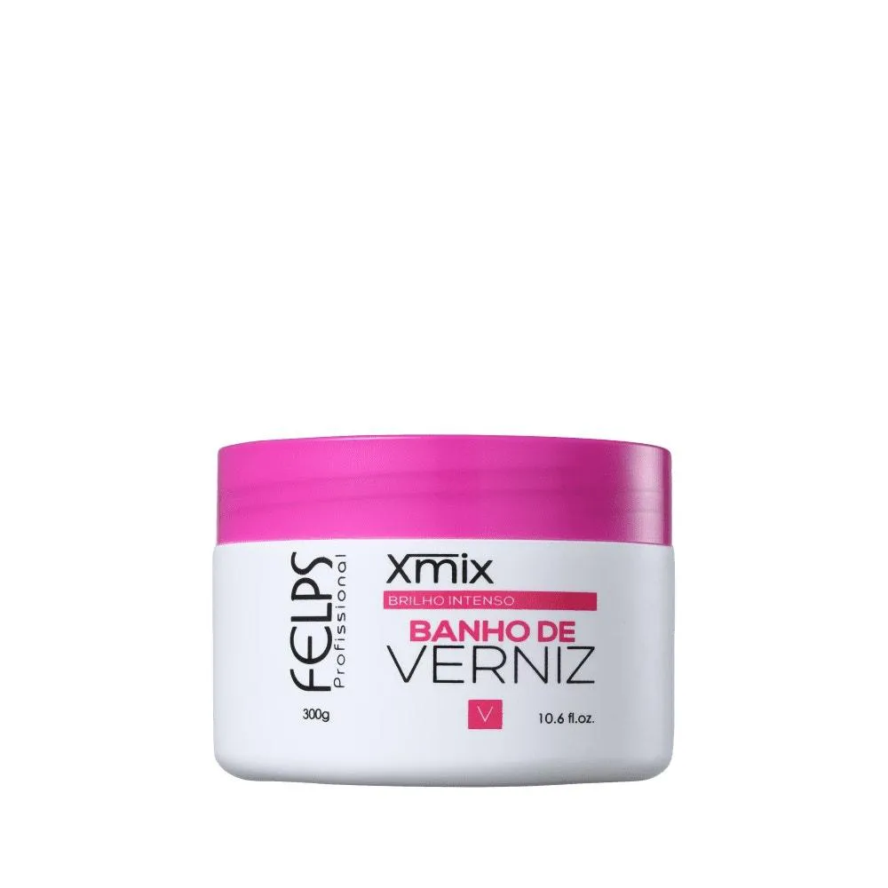 MáSCARA TRATAMENTO CAPILAR FELPS XMIX BANHO DE VERNIZ 300G