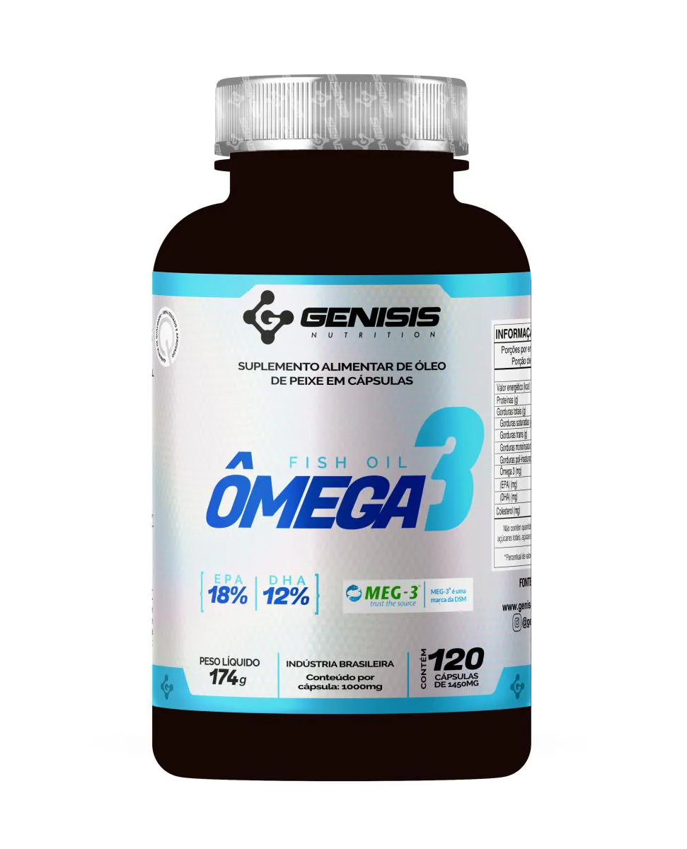 ÔMEGA 3 FISH OIL - 120 CÁPSULAS