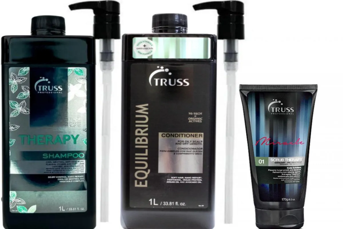 TRUSS THERAPY SH1L EQUILIBRIUM COND.1L SCRUB THERAPY - 170G