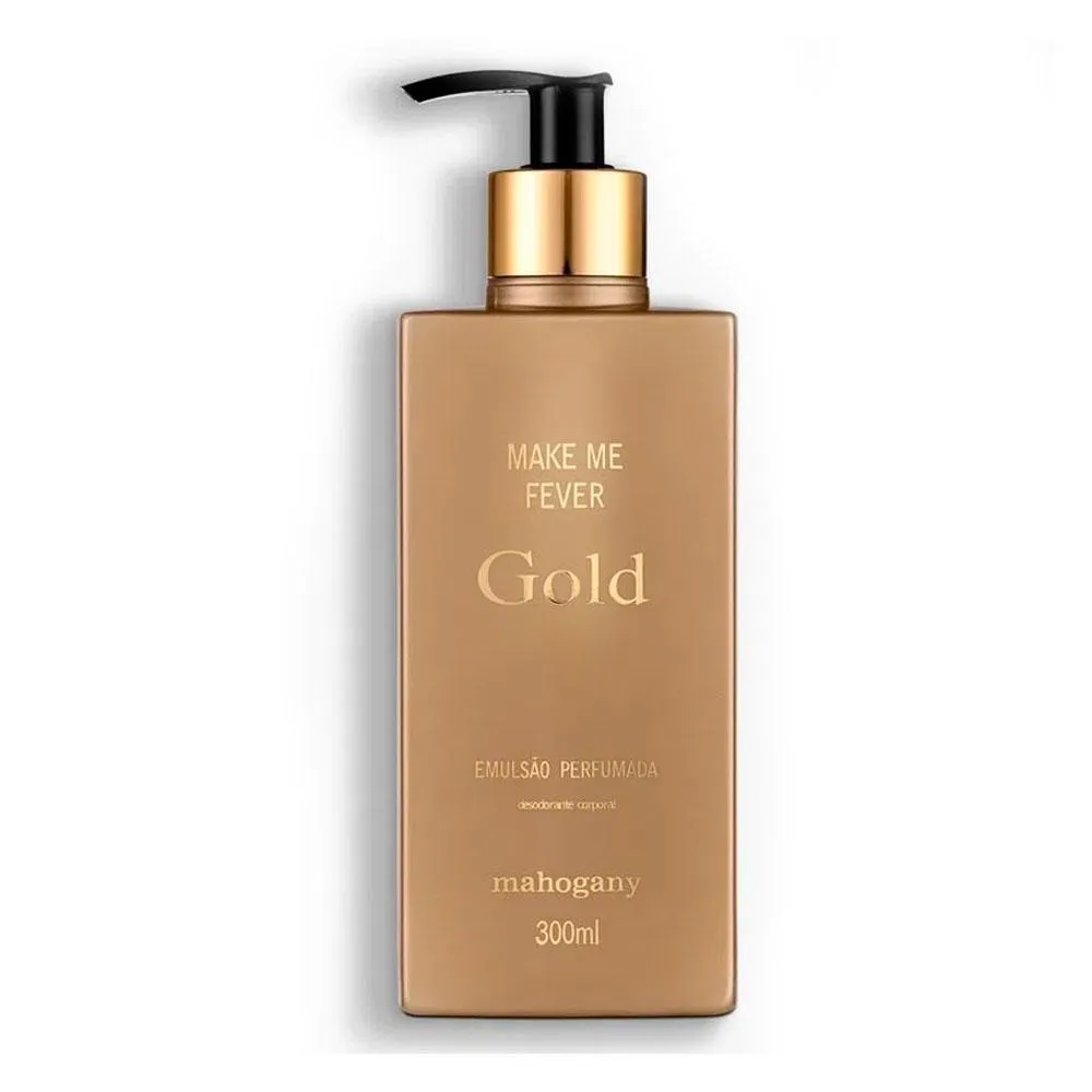 COMBO MAKE ME FEVER GOLD MAHOGANY: PERFUME + HIDRATANTE