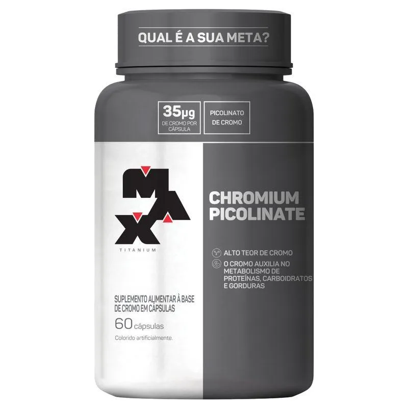 CHROMIUM PICOLINATE (60 CAPS) - PADRãO: ÚNICO
