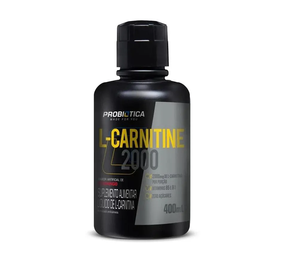 L-CARNITINA 2000 (400 ML) - SABOR: MORANGO